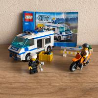 Lego  City 7286 Prisoner Transport completo