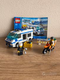 Lego  City 7286 Prisoner Transport completo
