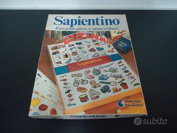 Sapientino Clementoni 1980 vintage da collezione