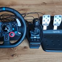 Logitech G29 con sim shifter Turtle Beach Velocity