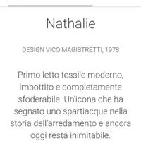 LETTO MATRIMONIALE FLOU NATHALIE