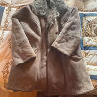 Montone shearling donna anni 80