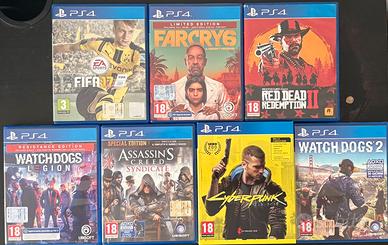 Lotto giochi PS4