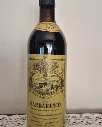VINO BARBARESCO 1971