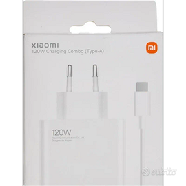 CARICABATTERIE XIAOMI 120W RICARICA RAPIDA