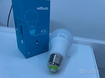 Lampdina smart Wi-Fi multicolore nuova