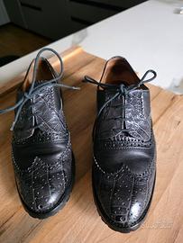 Scarpa richelieu donna con lacci