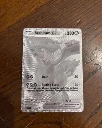 Carta pokemon Reshiram ex 173/086 White Flare