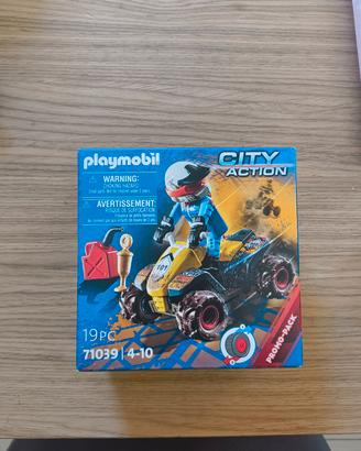 Playmobil city action quad