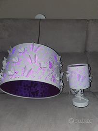 lampadario e lampada