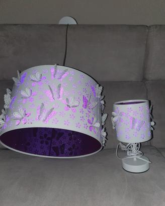 lampadario e lampada