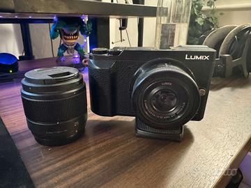 Panasonic Lumix Gx-80 e 2 obiettivi 12/32  + 25mm