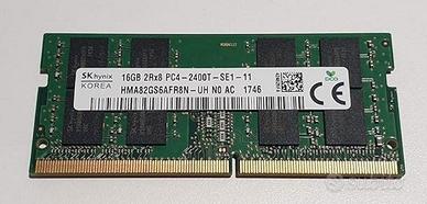 Sodimm  SK  Hynix 32GB (16x2)  DDR4 2400T