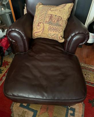 Poltrona in pelle “poltrone sofa”