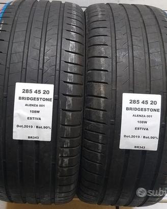 2 gomme 285 45 20 bridgestone br343