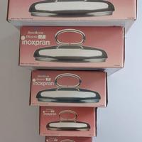 Serie coperchi inox Inoxpran 12-14-18-22-26 cm