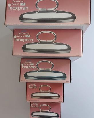 Serie coperchi inox Inoxpran 12-14-18-22-26 cm