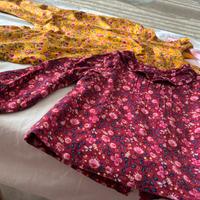 Salopette e camicetta bimba 18/24 mesi