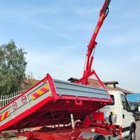 IVECO DAILY RIBALTABILE TRILATERALE CON GRU