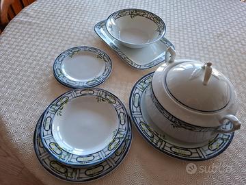 servizio piatti porcellana 40 pezzi