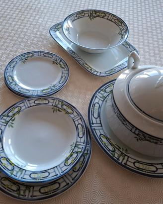 servizio piatti porcellana 40 pezzi