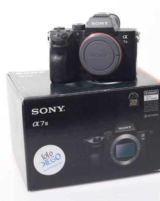 FOTOCAMERA DIGITALE MIRRORLESS FF SONY A7 3. CORPO