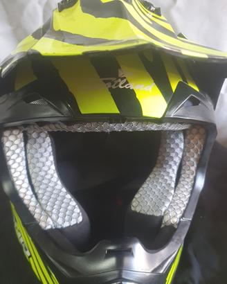 casco integrale da cross