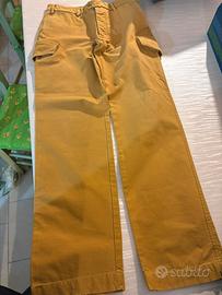 Pantaloni advance company colore ocra