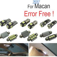 KIT 10 LAMPADE LED INTERNE PER PORSCHE MACAN S TUR