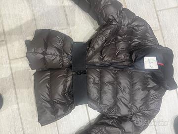 Piumino moncler  marrone bruciato