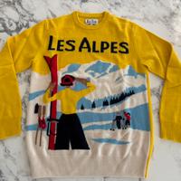 Maglione mc2 saint barth con cartolina LES ALPES M