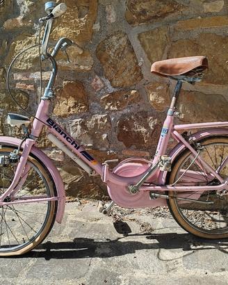 bicicletta bianchi Graziella vintage completa