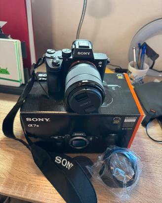 Sony AlphaA7III+ obbiettivo 28-70mm-pari al nuovo