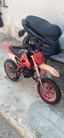 Mini moto cross 50 2 tempi kxd