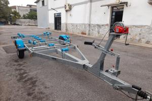 RIMORCHIO CARRELLO PER TRASPORTO BARCHE