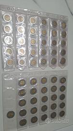 Lotto 56 monete 500 lire bimetalliche 