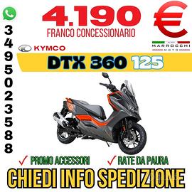 Kymco DTX 360 125 SUPER PROMO - 2024