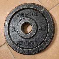 Disco ghisa da 2 kg della Toorx