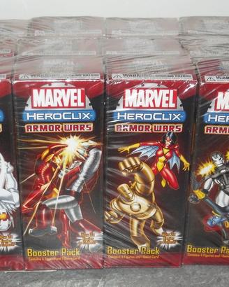 Marvel Heroclix ARMOR WARS brick 12 booster pack
