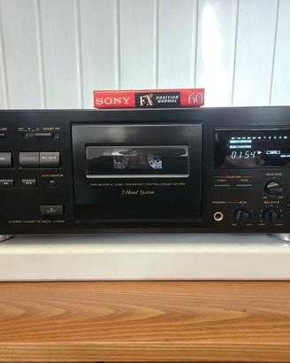 Registratore piastra cassette TEAC V-1050 3Testine