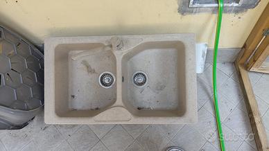 RIBASSATO Lavabo cucina Franke 2 vasche+ rubinetto