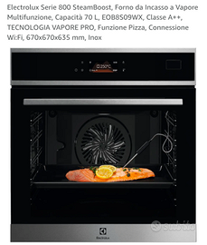 Forno Electrolux serie 800 da incasso