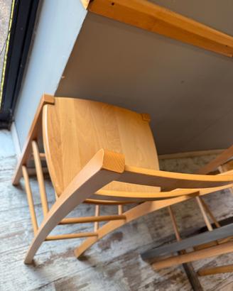 Sgabelli in legno