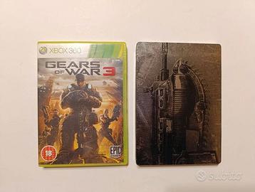 Gears of war 2 e 3 metal box cofanetto limited