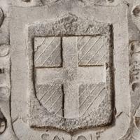 Orologio meridiana in pietra da appendere - Savoia