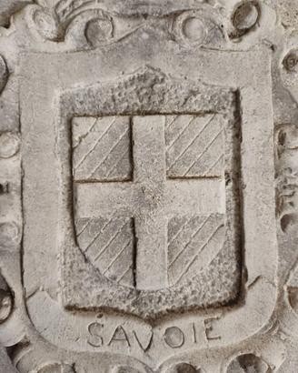 Orologio meridiana in pietra da appendere - Savoia