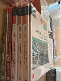 Comunicare storia, volumi 1, 2 e 3 e volume esame