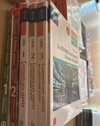 Comunicare storia, volumi 1, 2 e 3 e volume esame