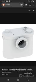 sanitrit trituratore con pompa x wc 