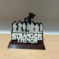 Logo Stranger Things - Glow in the dark